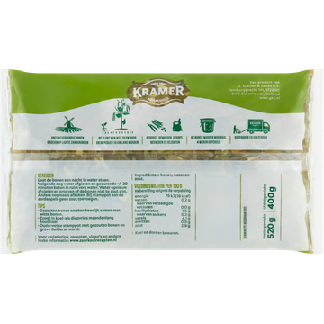 Kramer Gezouten Bonen 520 g