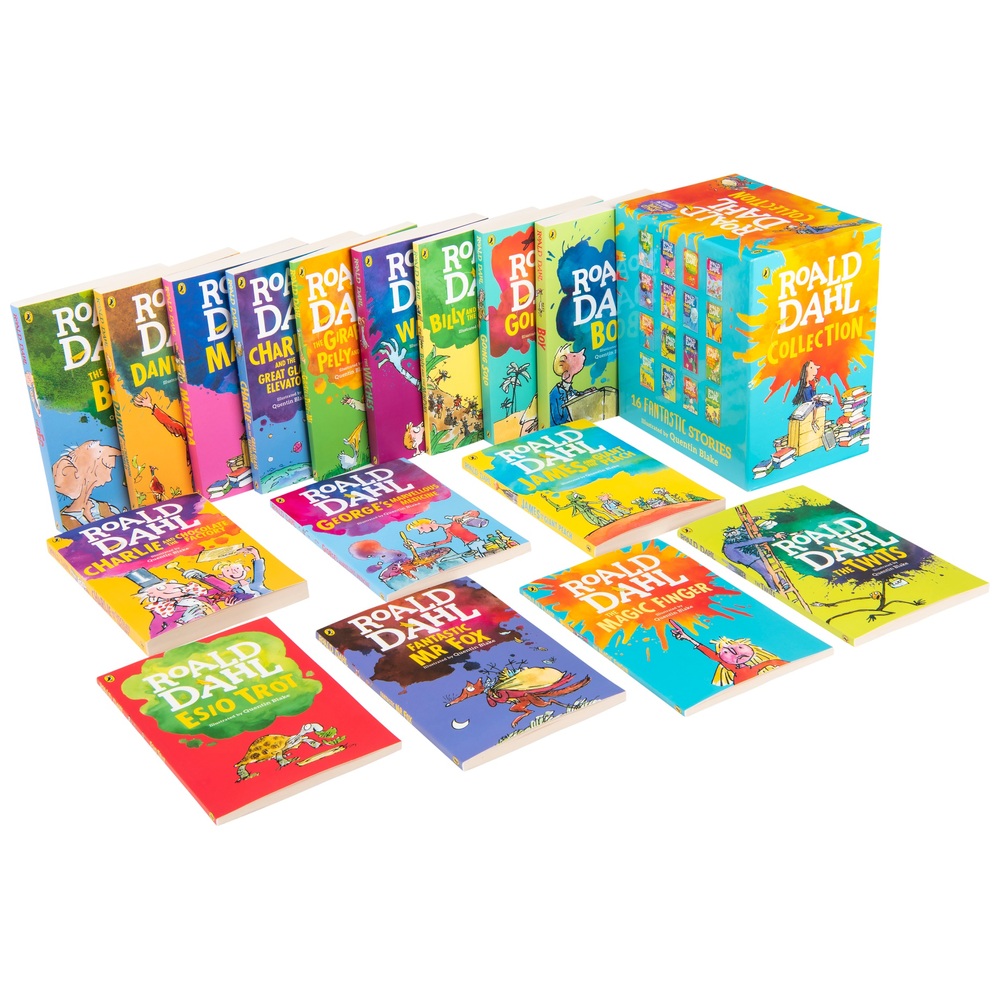 Roald-Dahl-Sammlung: 16-bändige Boxset-Kollektion