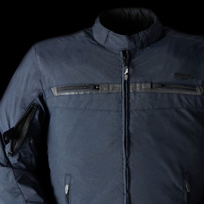 Blouson Furygan SCOTTY - Bleu