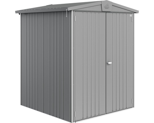 Biohort Europa tuinhuis, maat 2, 172 x 156 cm, kwartsgrijs metallic