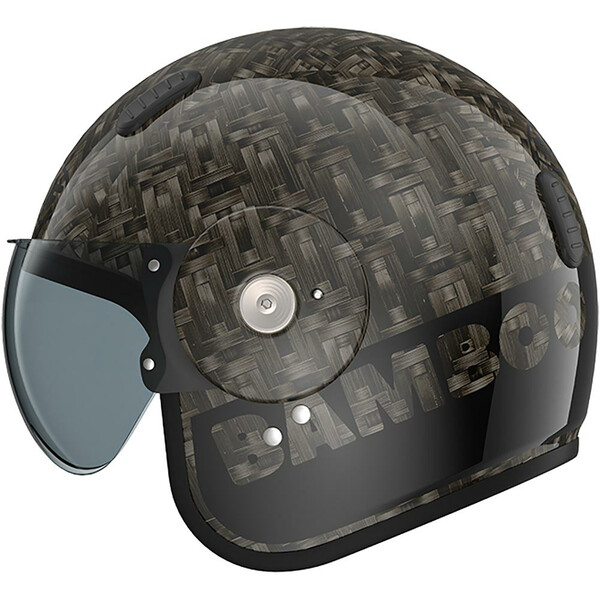 Roof - Casque RO15 Bamboo Noir Brillant