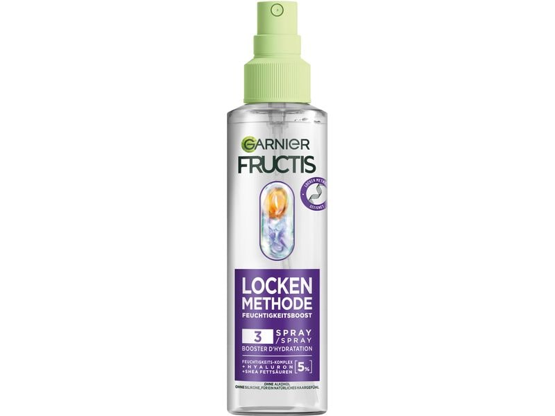 Garnier Pflegespray Curls Method 150 ml Haarpflege-Spray wurde speziell für die Bedürfnisse von lockigen Haaren