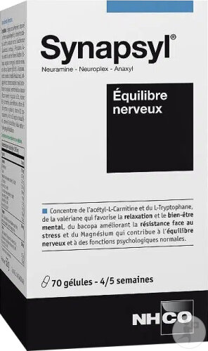 NHCO Synapsyl Équilibre Nerveux 70 Gélules