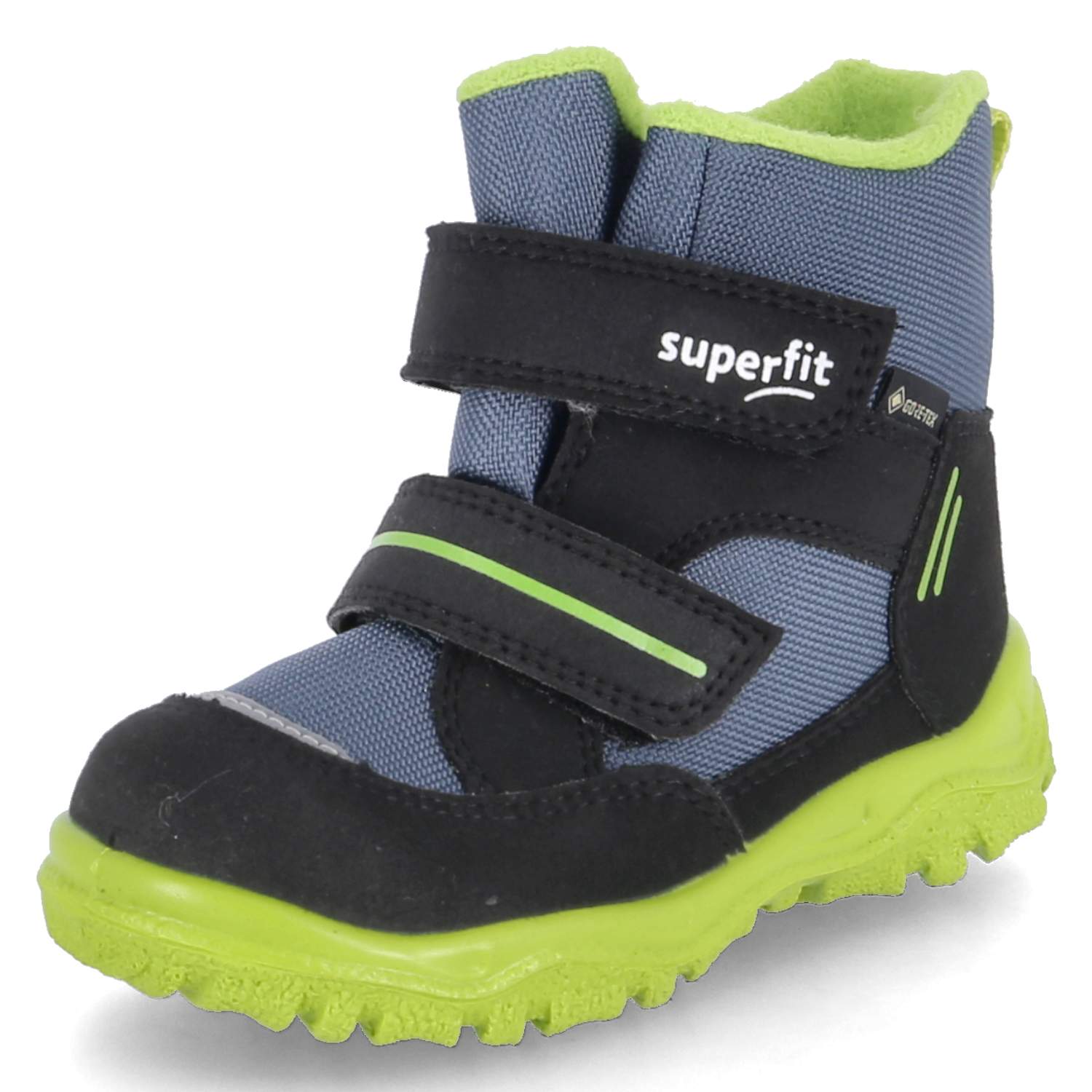 Superfit Winterstiefeletten HUSKY1 - schwarz/hellgrün