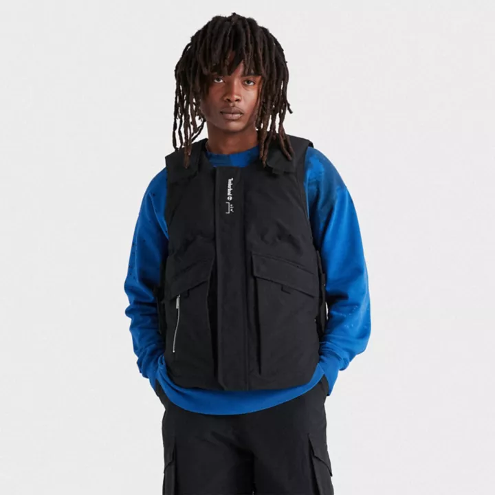 Veste sans manches rembourrée Timberland x A-Cold-Wall en noir