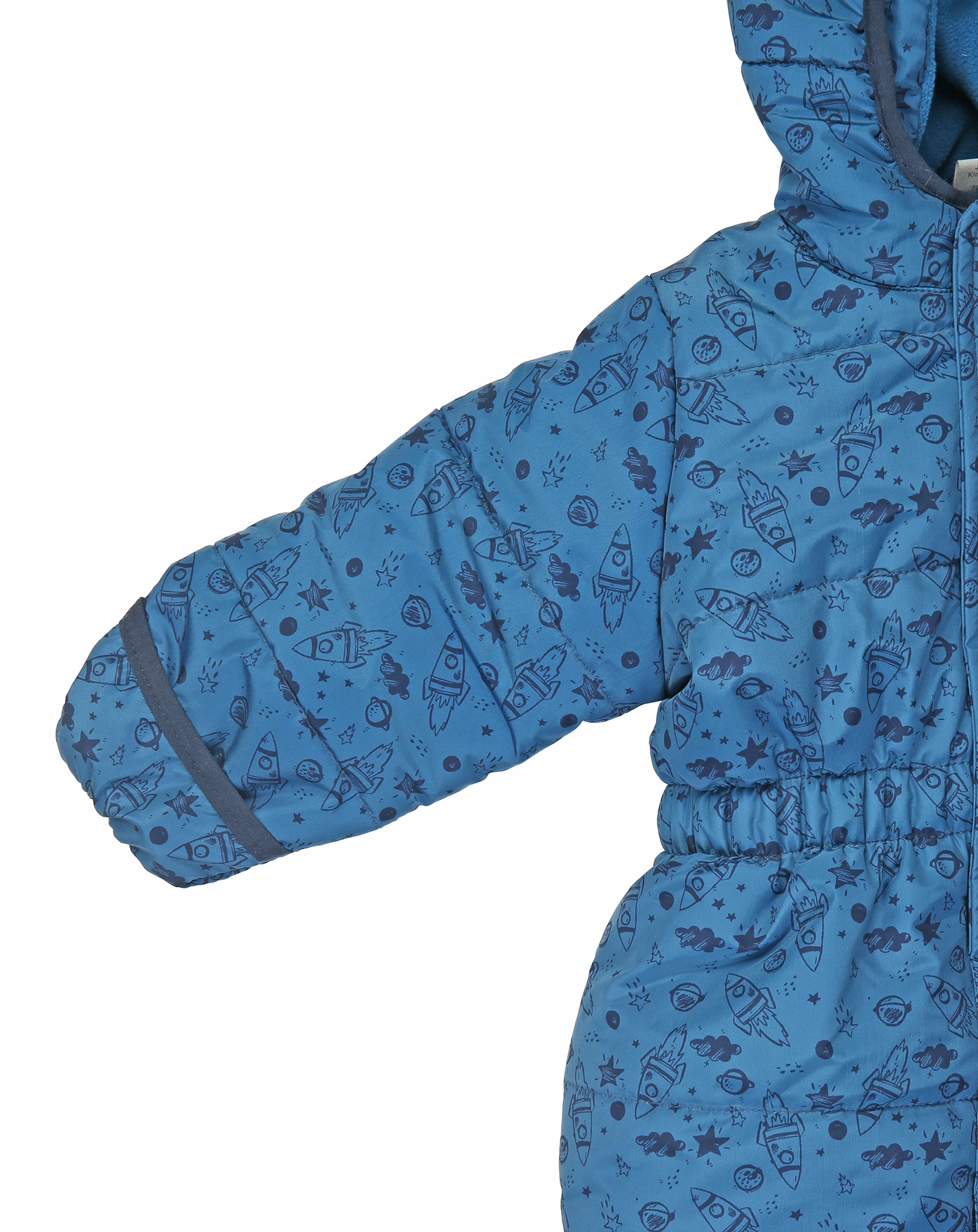 Schneeoverall PUNKTE in petrol