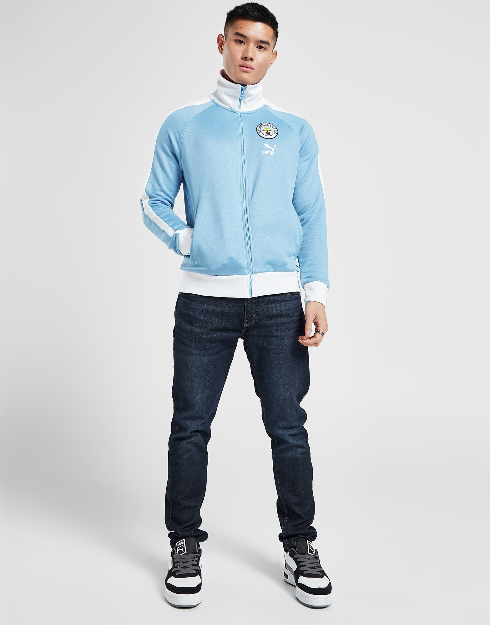 Puma Veste de survêtement Manchester City FC T7 Homme