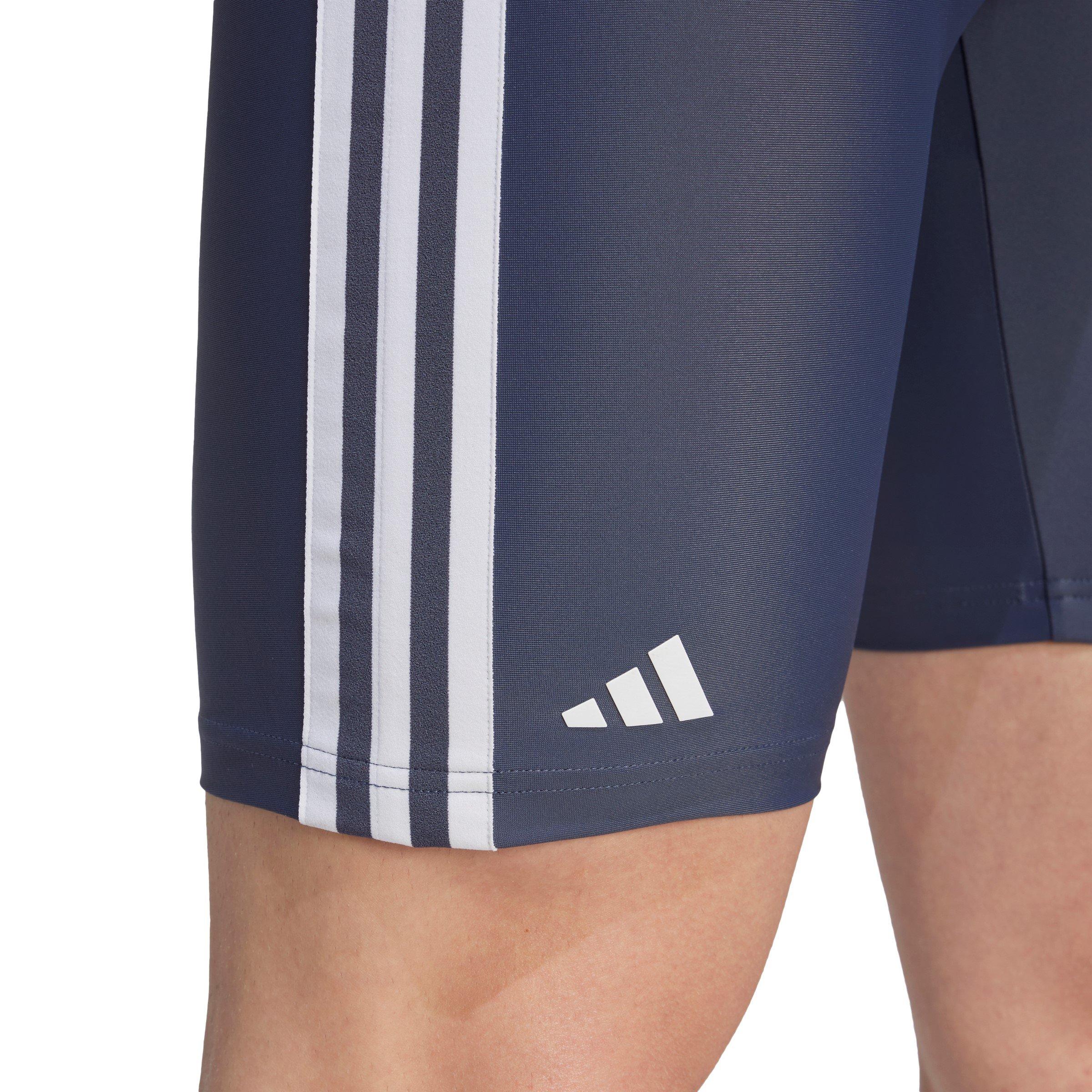 adidas Primeblue 3-Stripes Swim Jammer Mens