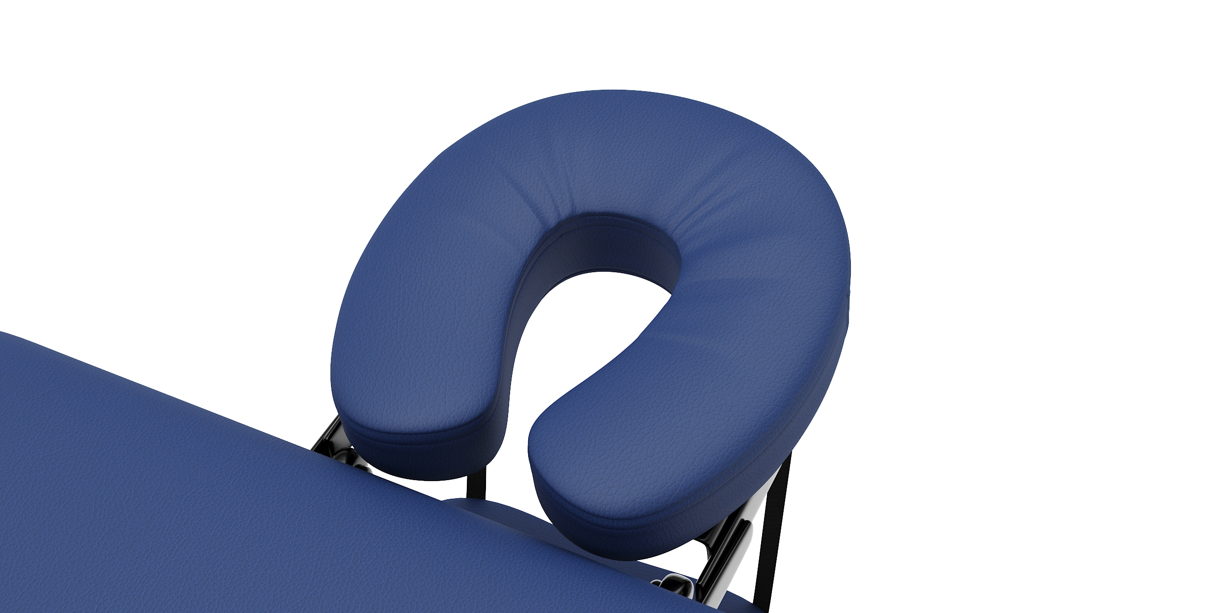 Massageliege 2-Zonen blau