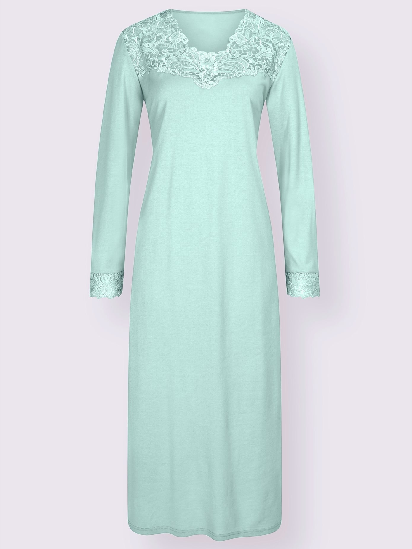 Chemise de nuit longue manches longues