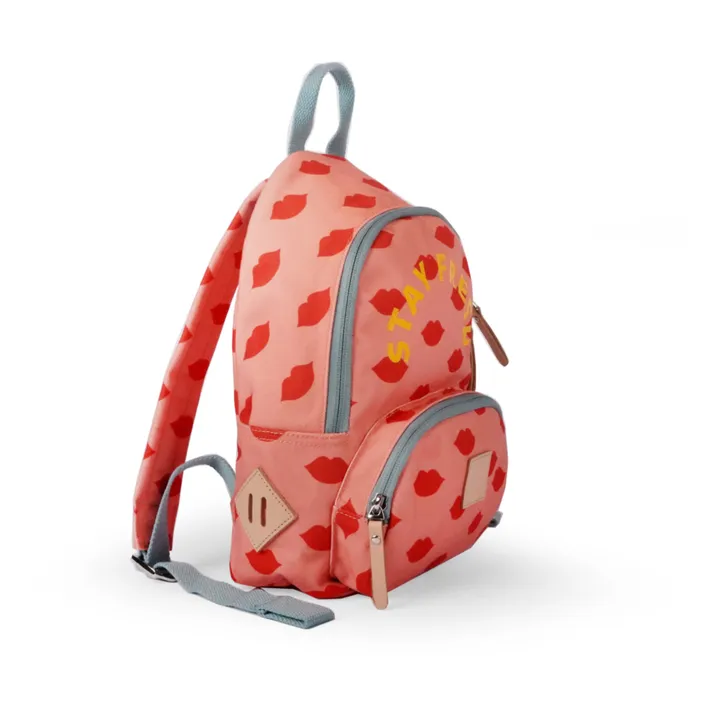 JOJO FACTORY Sac à Dos Kisses Piupiuchick X Jojo Factory | Rose pêche