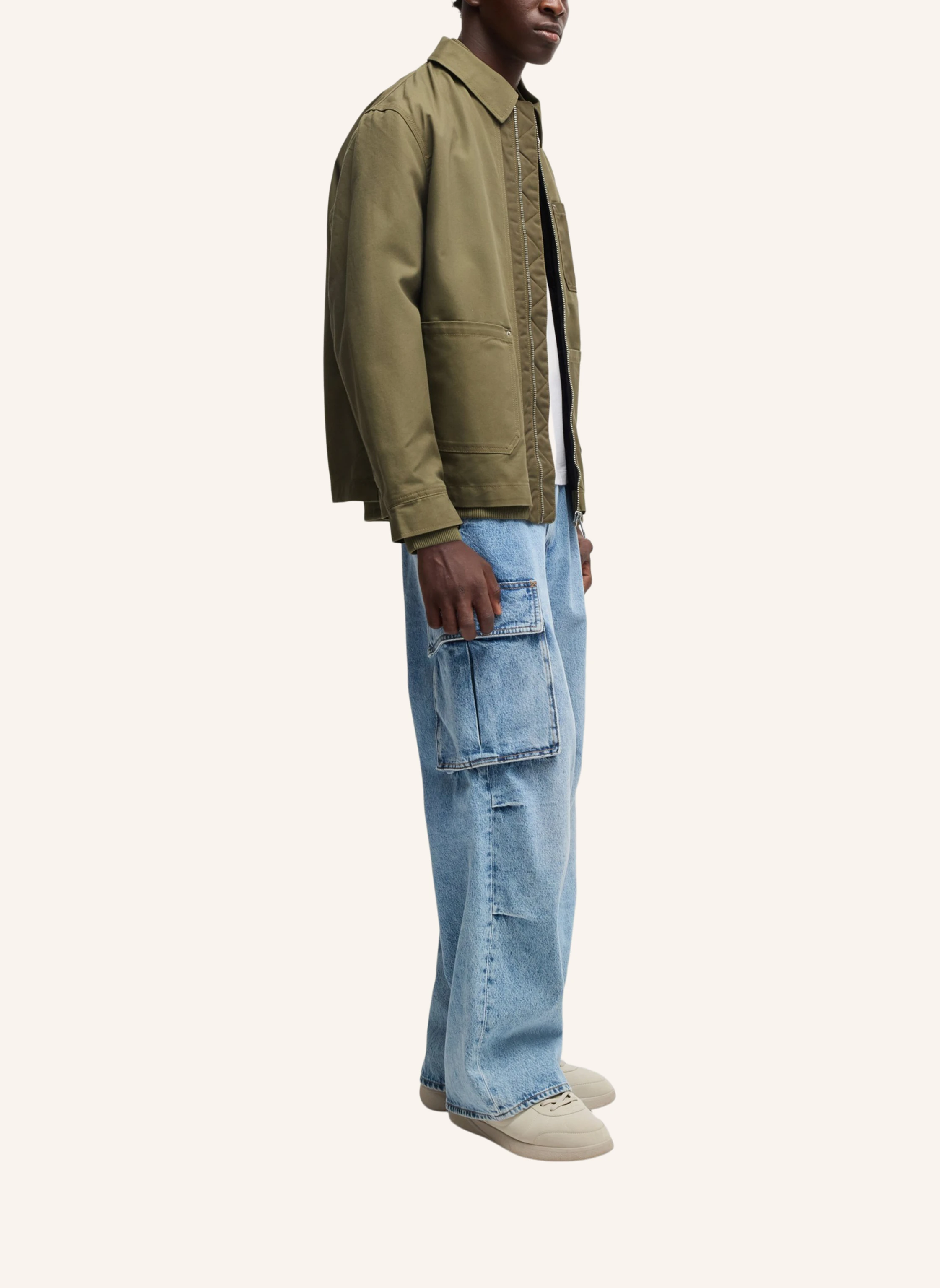 HUGO Casual Jacke BOSTER2511 Relaxed Fit
