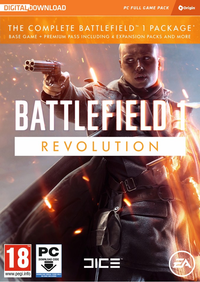Battlefield 1 Revolution (Code in a Box)- PC