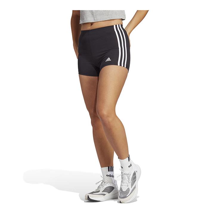 adidas Women Essentials 3-Stripes Single Jersey Booty Shorts