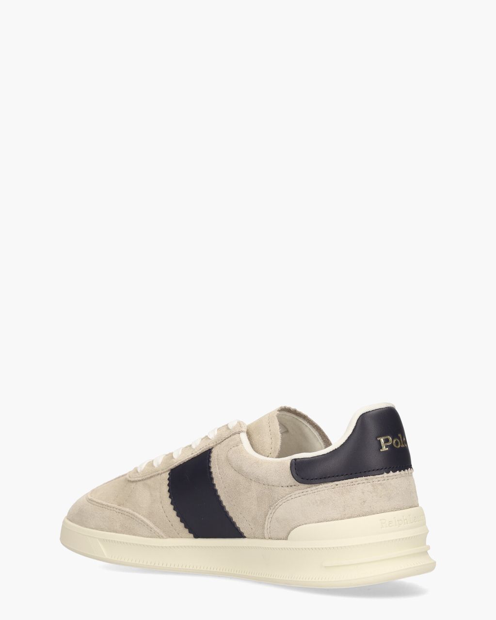 Polo Ralph Lauren Aera Beige/Donkerblauw Herensneakers
