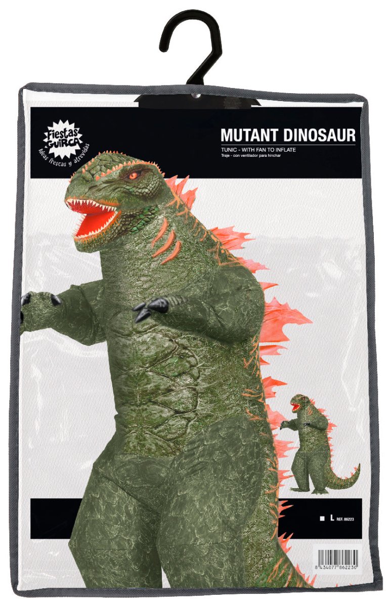 Dinosaurus Pak Groen Opblaasbaar