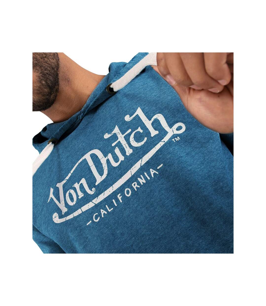 Sweat avec capuche homme molletonné en coton Ryan