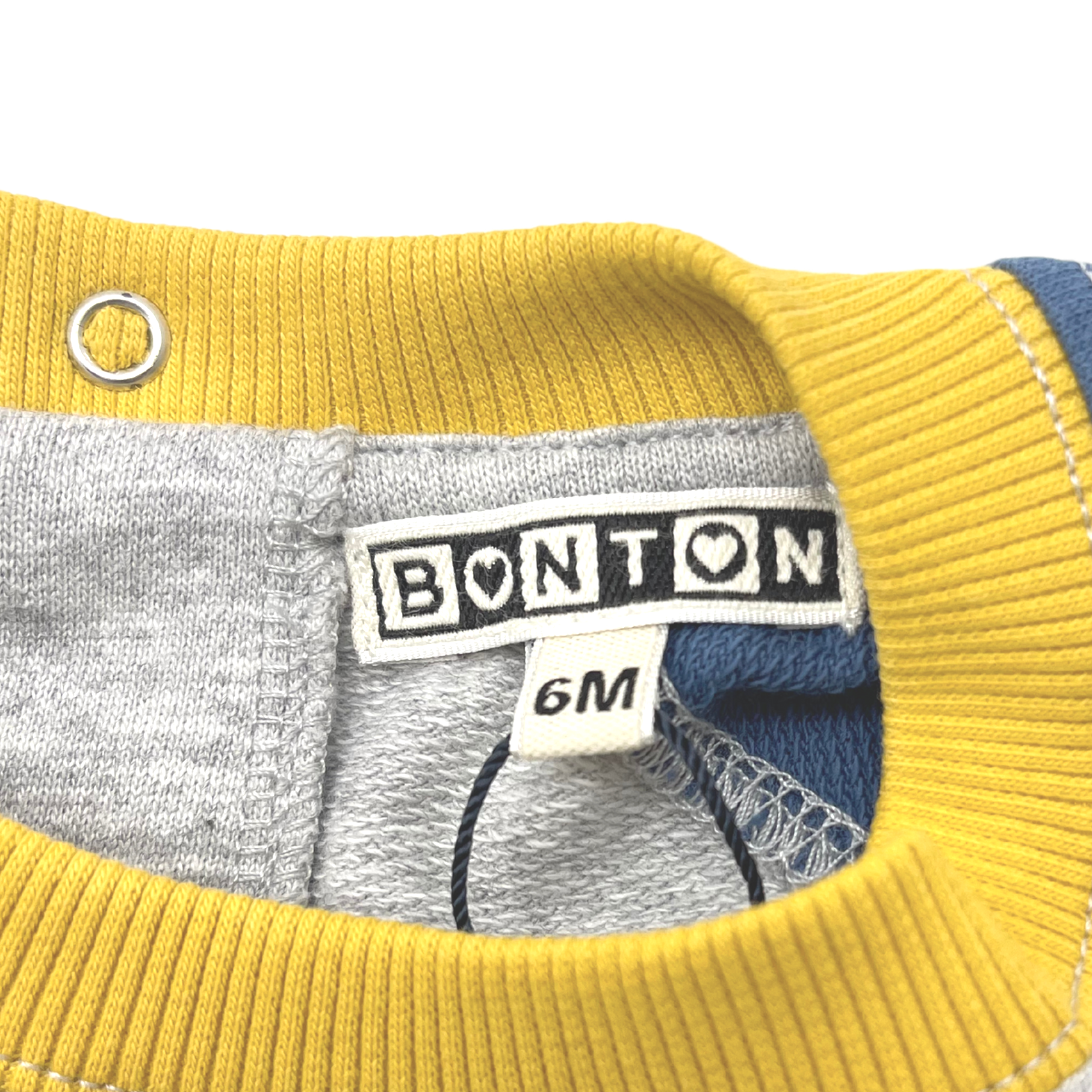Sweat bébé gris - 6 mois | Gris