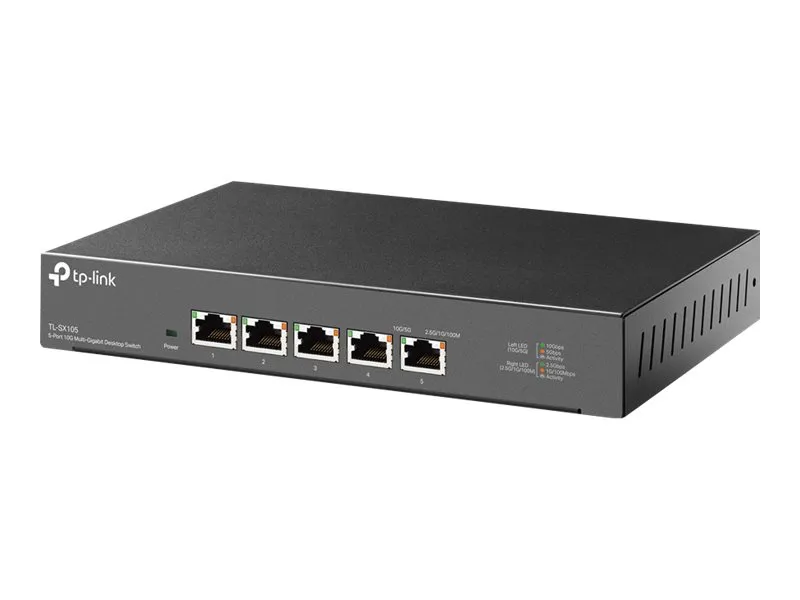 TP-Link TL-SX105 V1 - Switch - desktop, monterbar på stativ