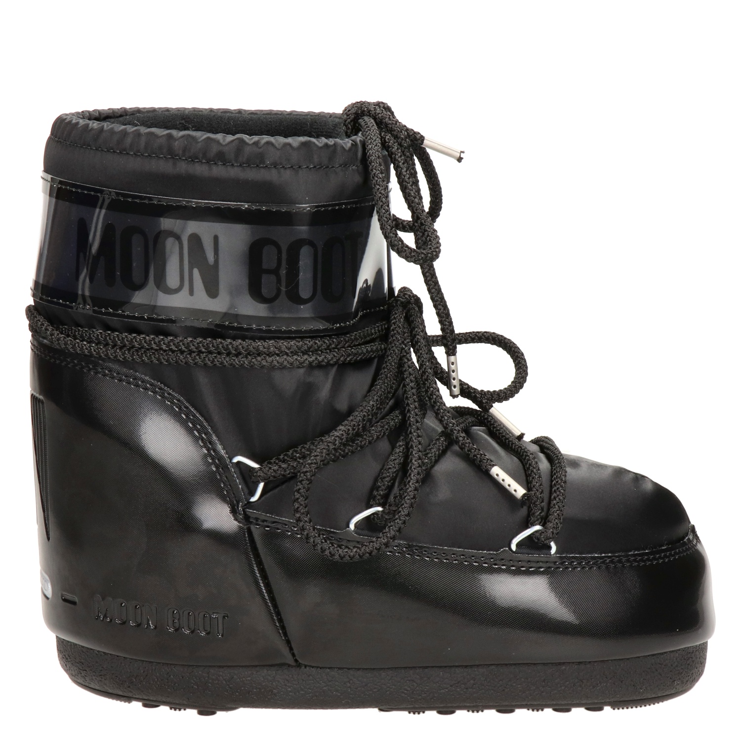 Moonboot Low Glance dames snowboot Moonboot the Original Zwart