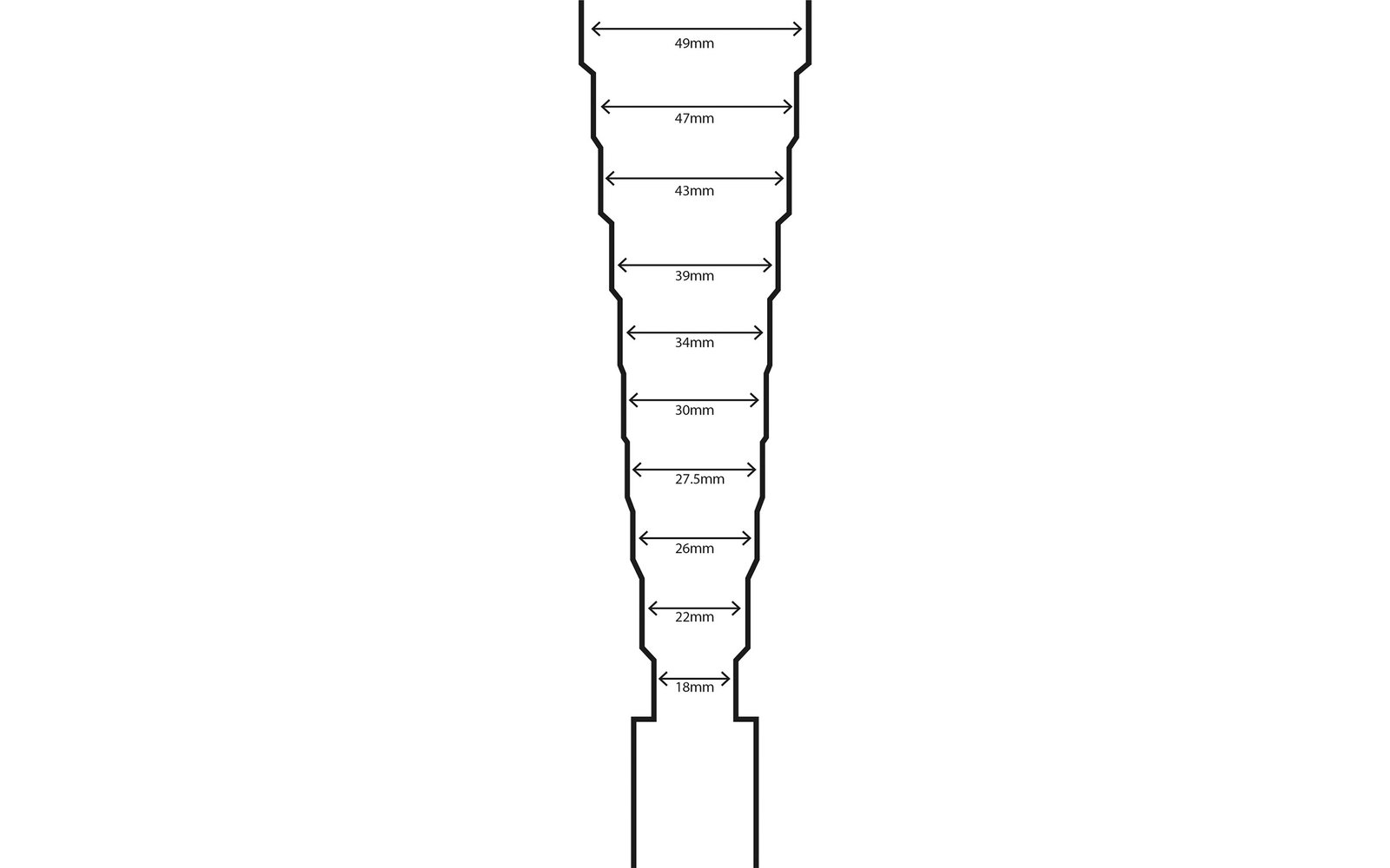 Haba Adapter für ausziehbaren Abwasserschlauch