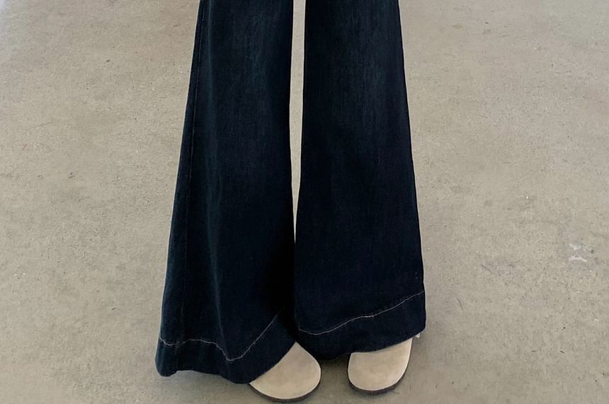 Strawolf - High-Rise Boot-Cut Jeans