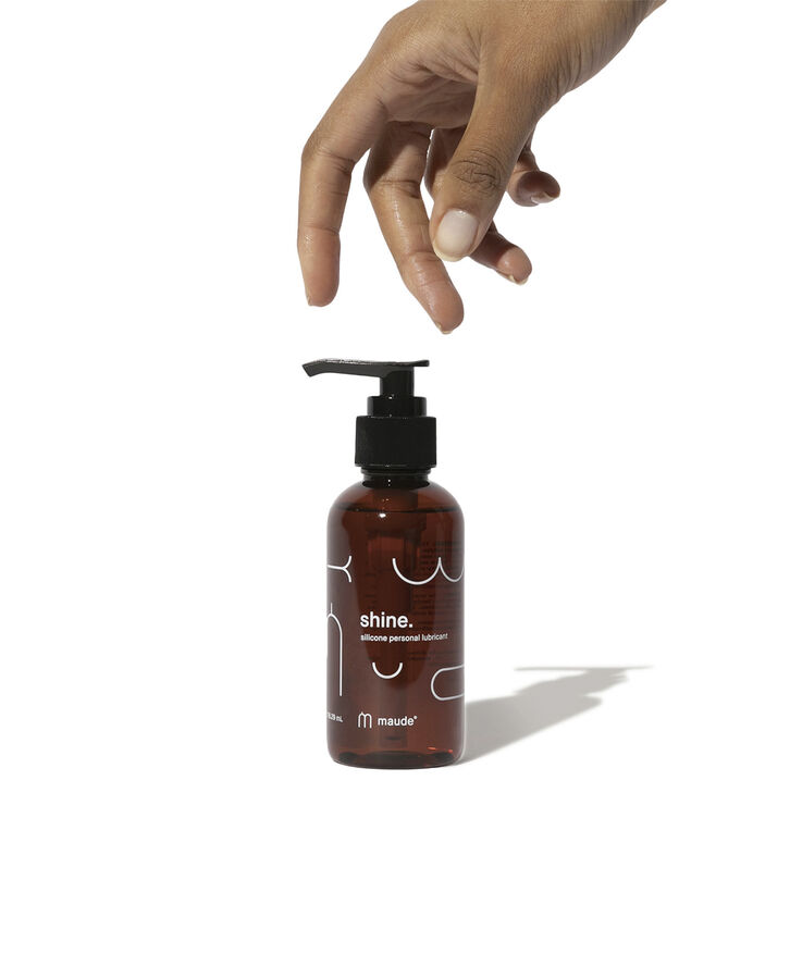 MAUDE Shine Silikonebaseret Glidecreme - 118 ML