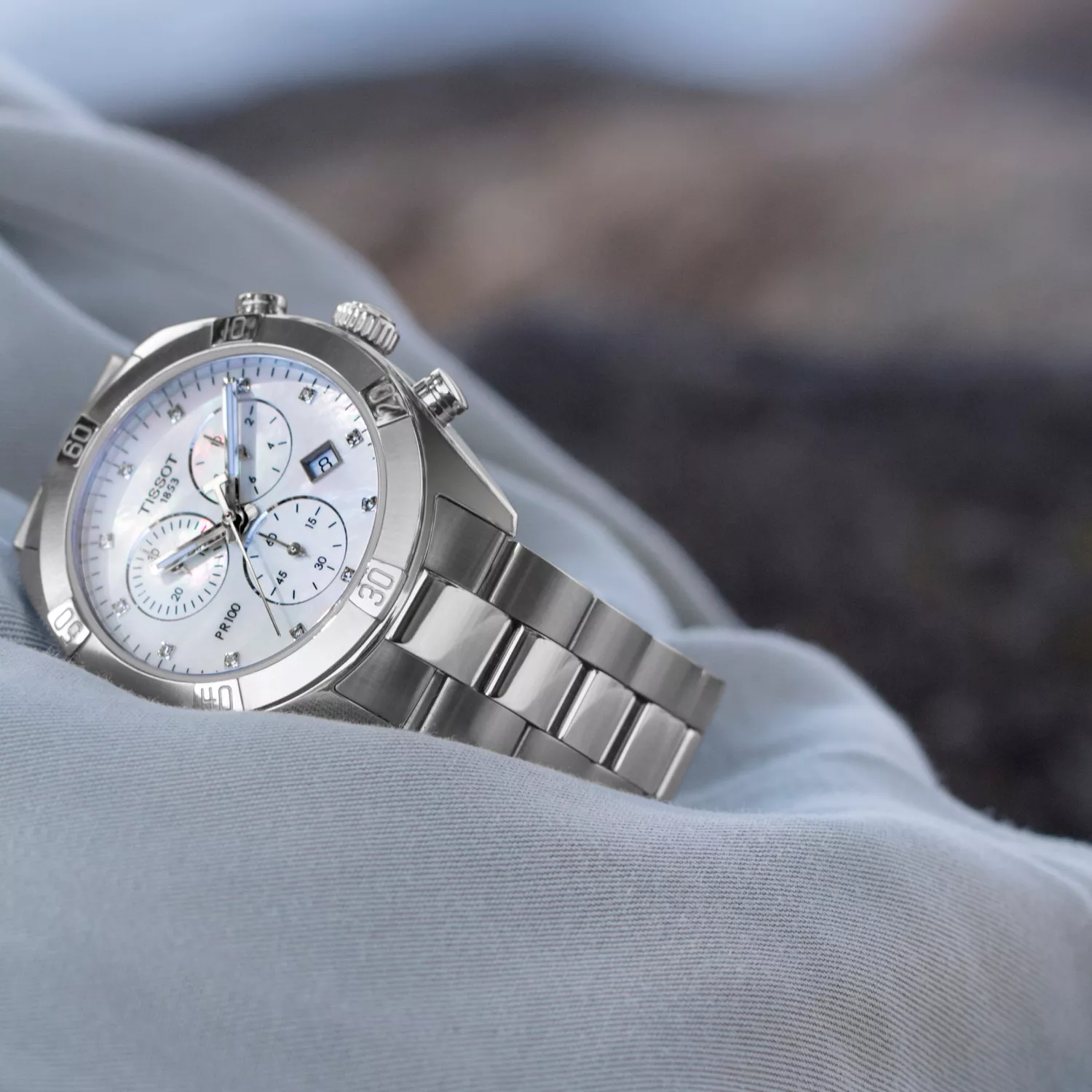 Tissot PR 100 Sport Chic Chronograph Lady T1019171111600
