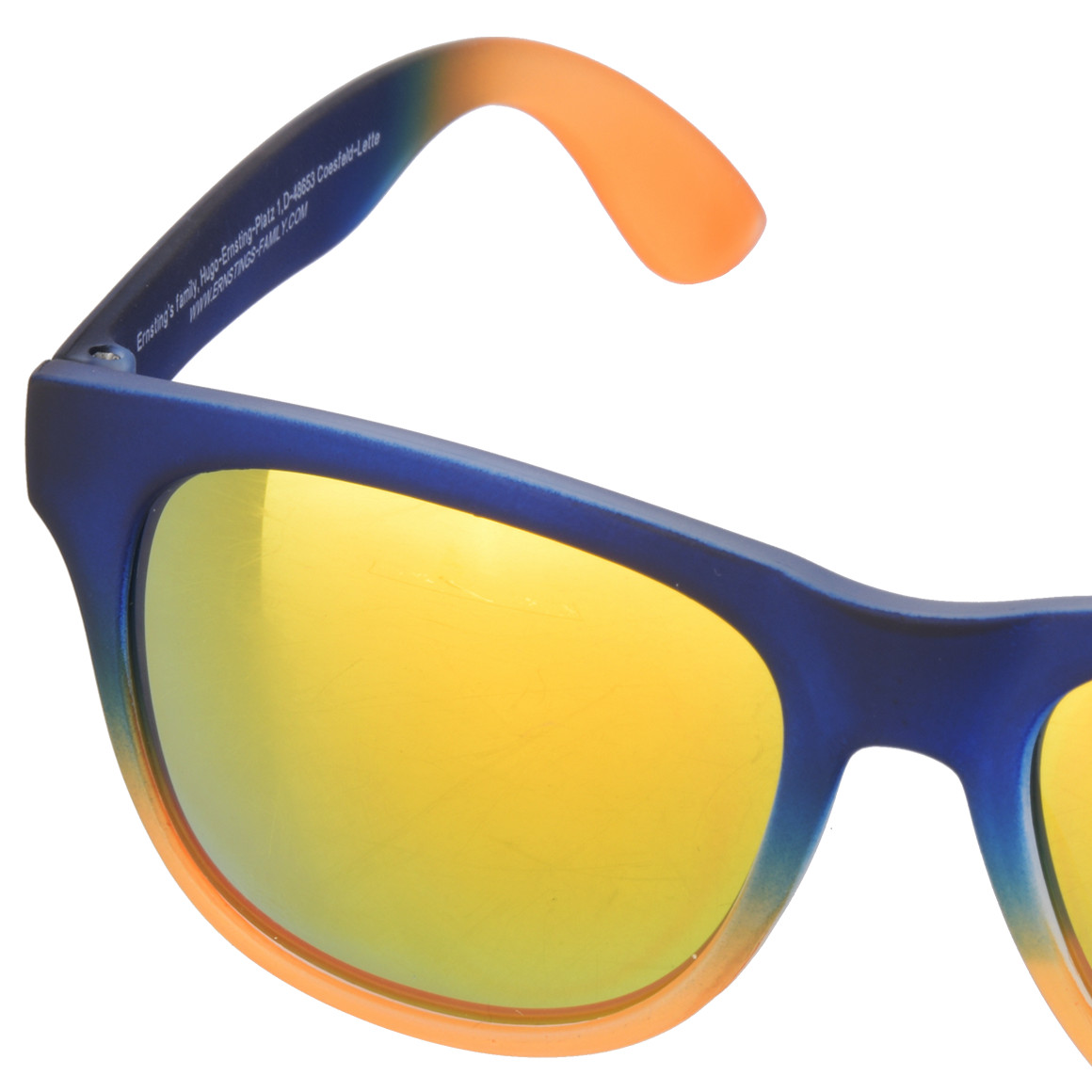 Topolino Jungen Sonnenbrille mit Kunststofffassung orange / dunkelblau