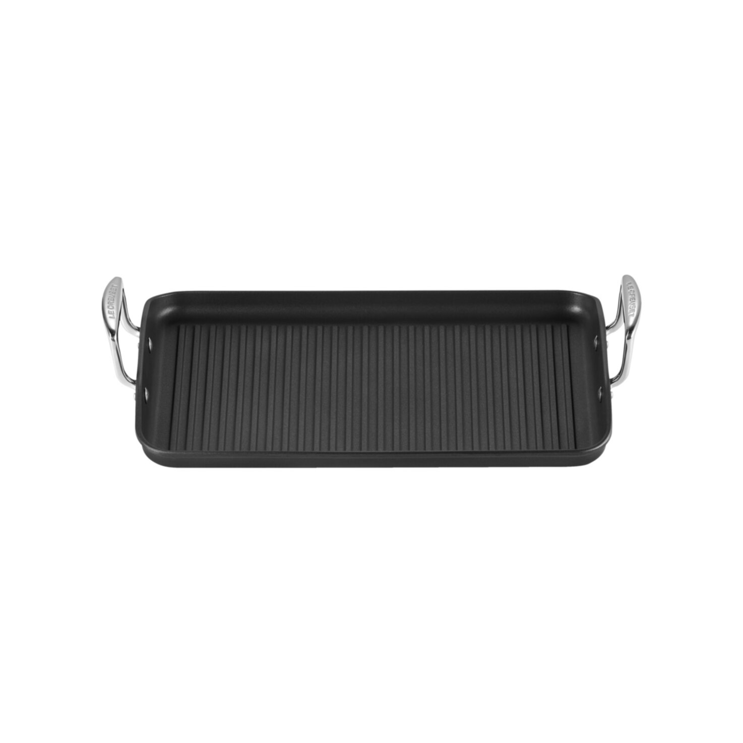 Le Creuset Aluminium-Antihaft Grillplatte mit Rill