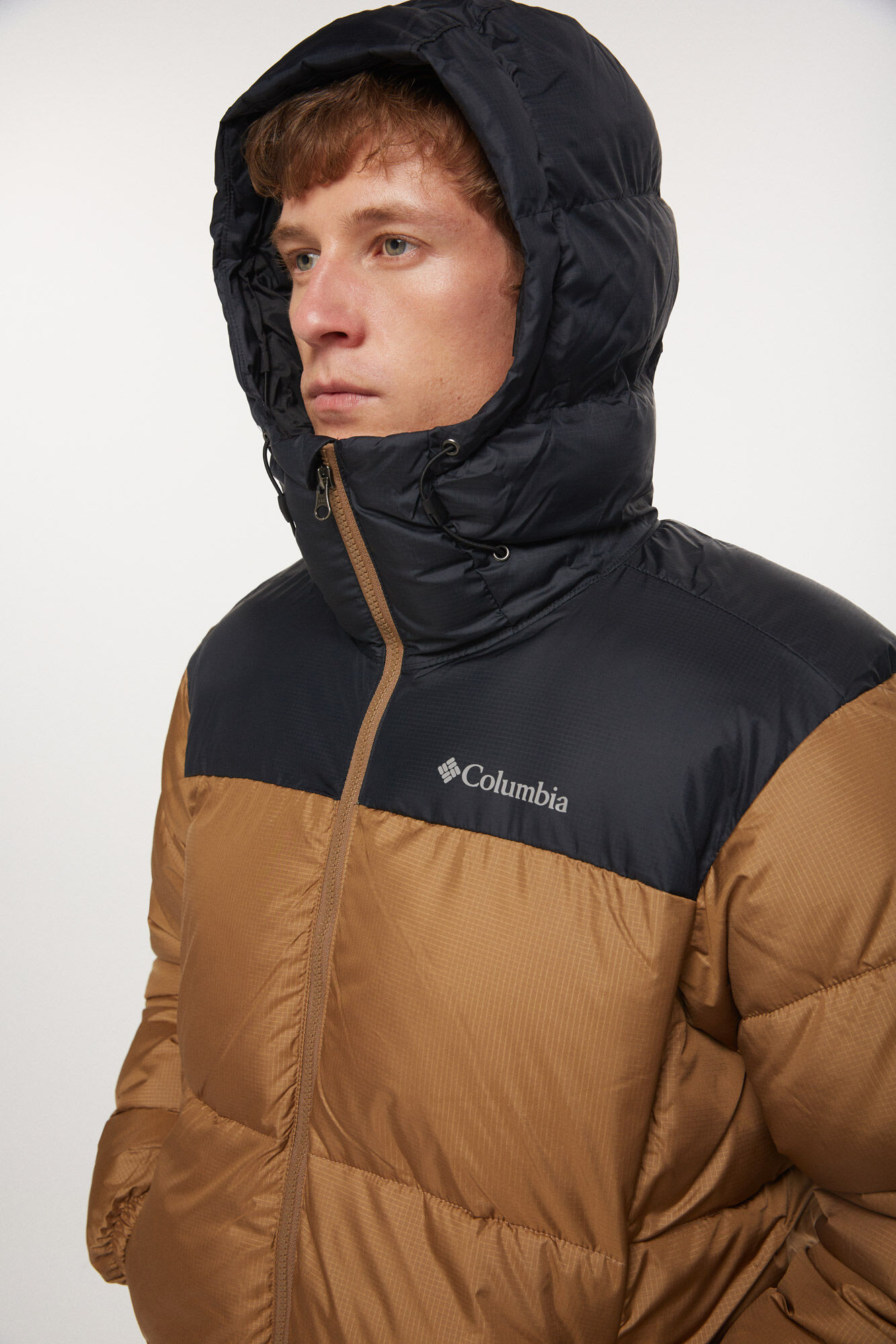 Jaqueta acolchoada masculina Columbia™ Puffect™ com capuz