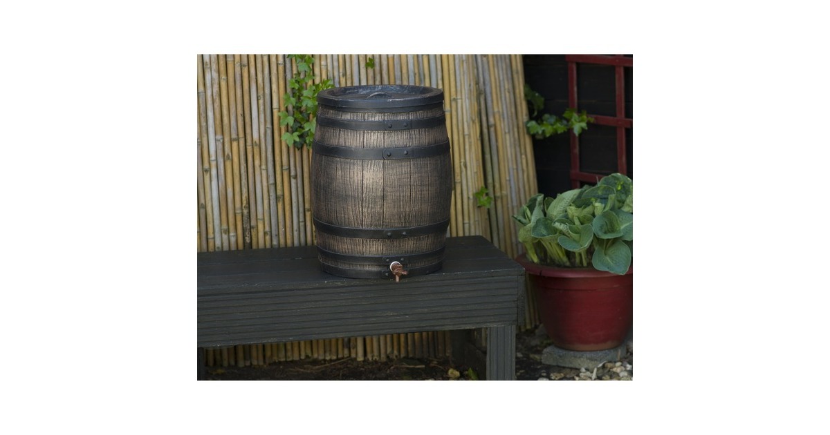 NatureHoutlook regenton  (Houtkleur, 120 liter)