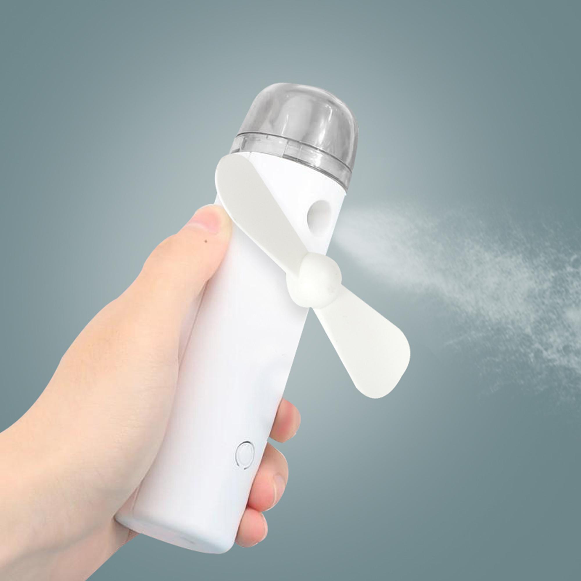 VENTILATEUR BRUMISATEUR DE POCHE RECHARGEABLE