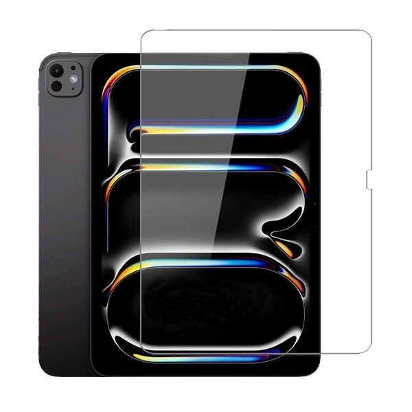 Vidro Temperado Premium Full Cover Phonecare Compativel Com Apple iPad Pro 13 (2024) - Transparente/Preto