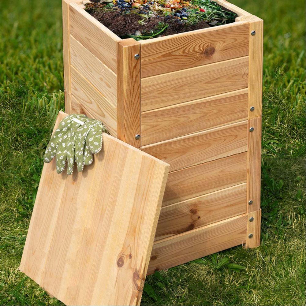 Lombricomposteur en bois fsc 100%