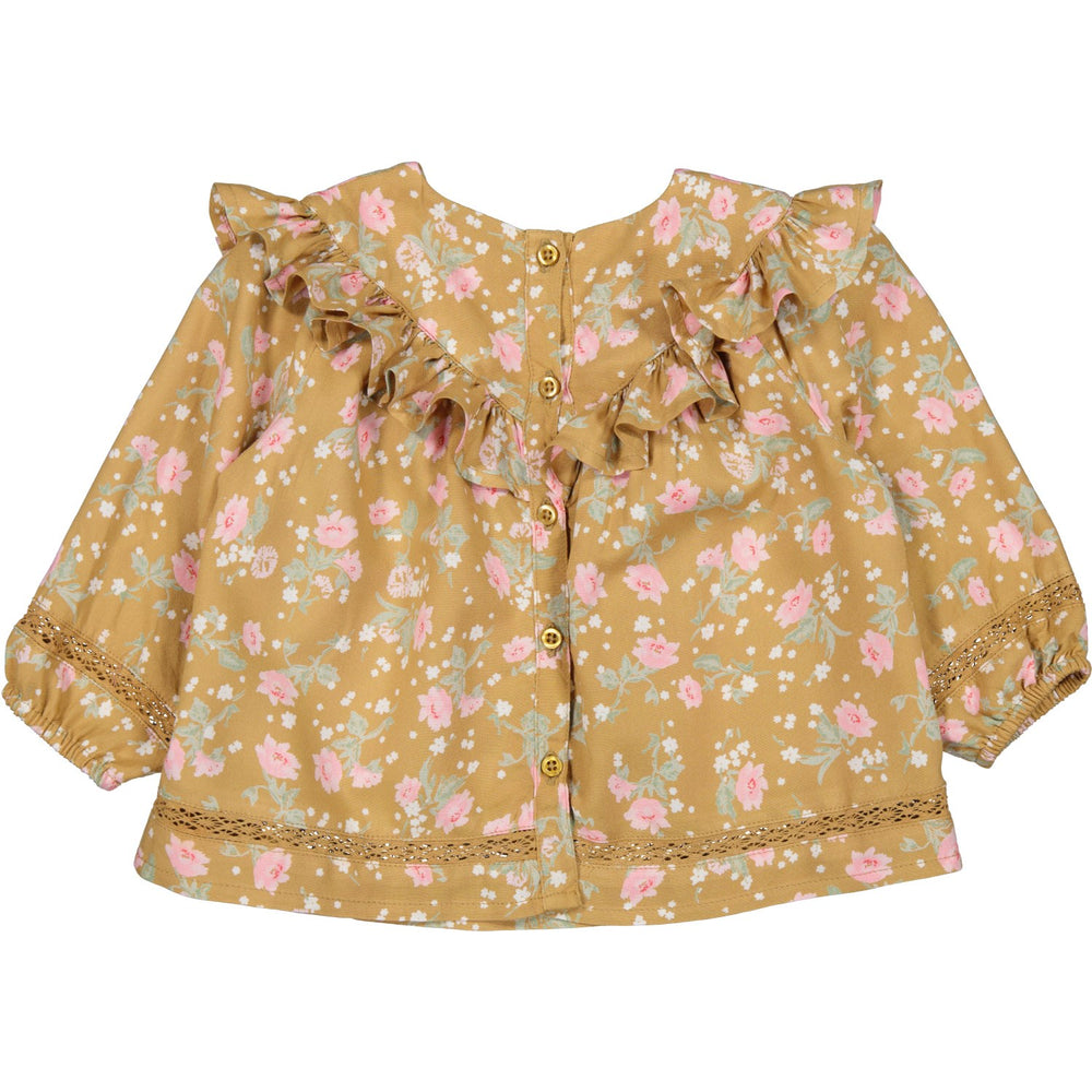 Køb MarMar Viscose Print Summer Flower Tulette Skjorte