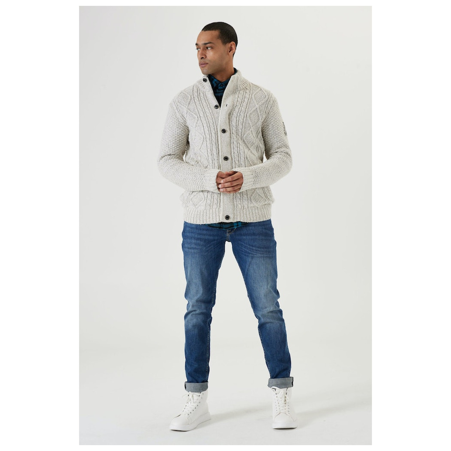 Garcia K31251_men`s cardigan