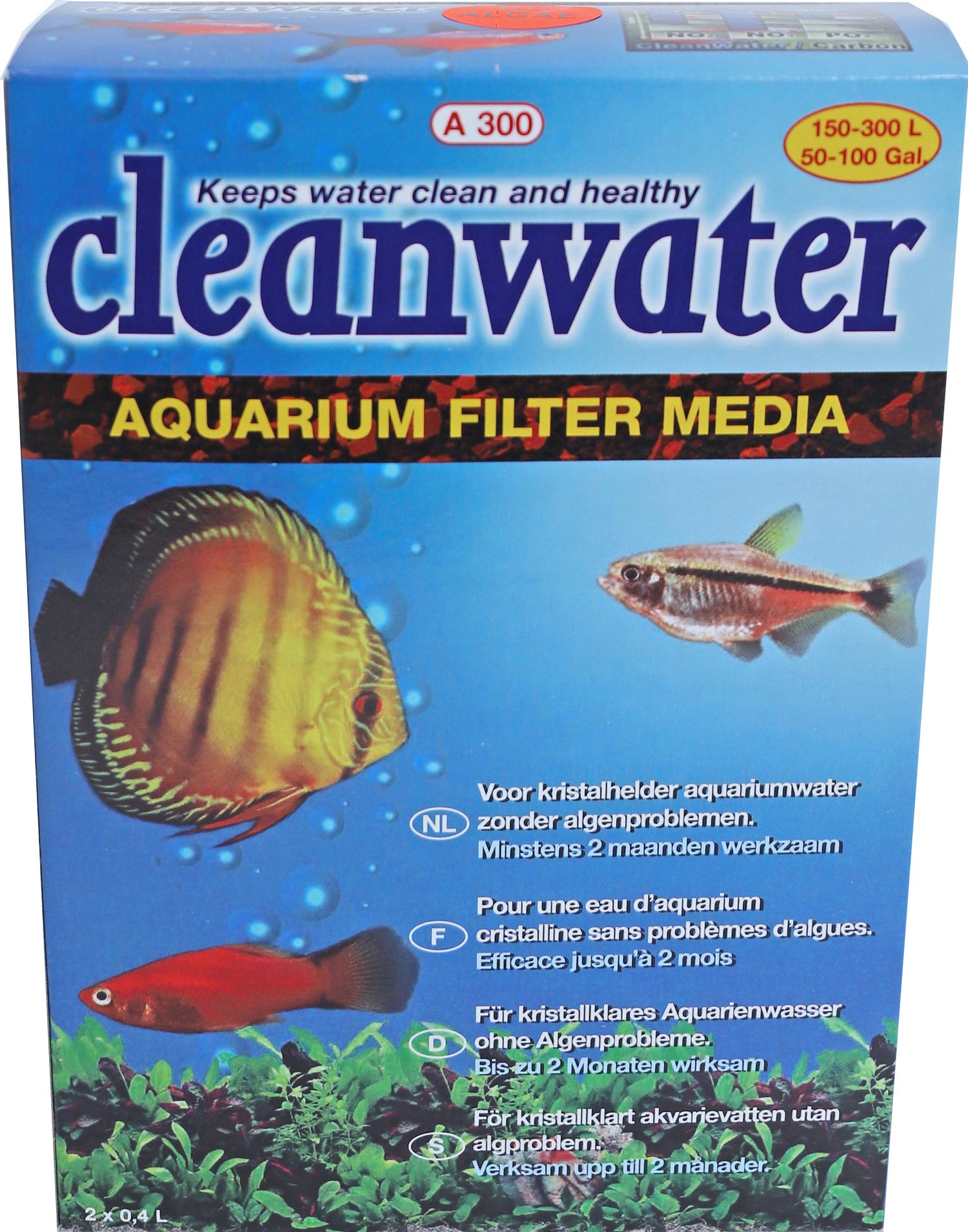 Cleanwater filtermateriaal korrels 1 L