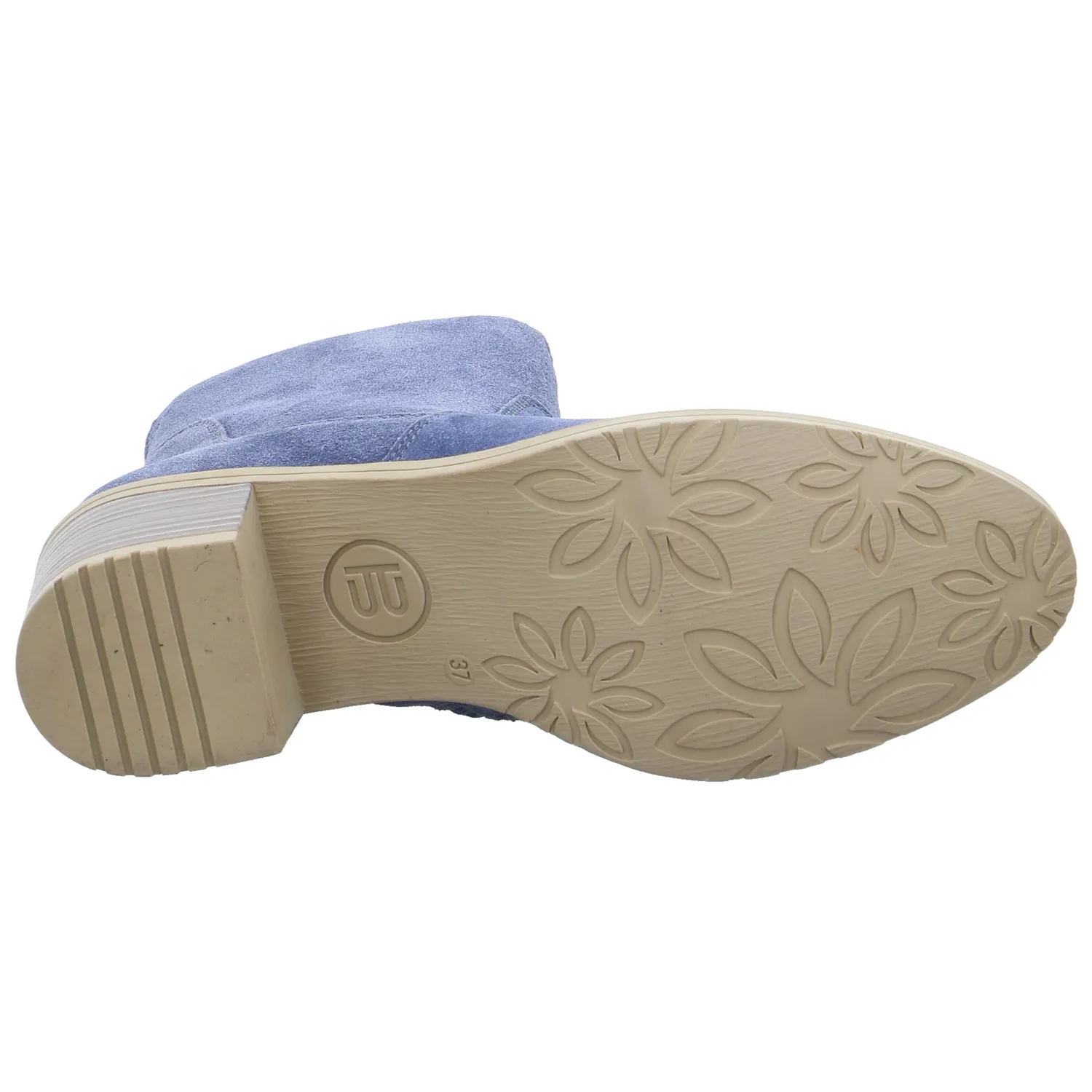 BAGATT Stiefelette Jeansblau Leder