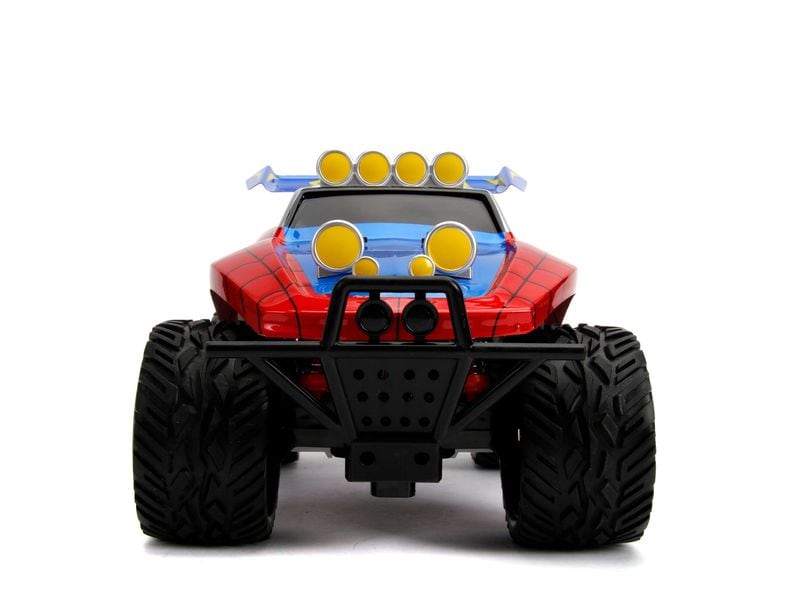 Jada Toys RC Spider-Man Buggy RTR, 1:14 Ferngesteuerter Buggy im Marvel Spider-Man Design