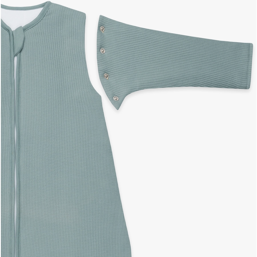 emma & noah Schlafsack mit Füßen Essential Mint