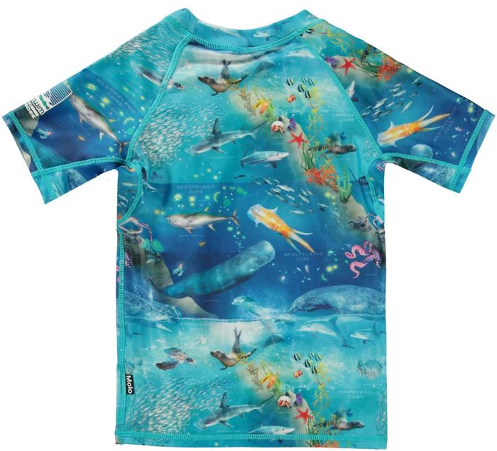 Neptune SS Swim Tee str. 98-116 badebluse