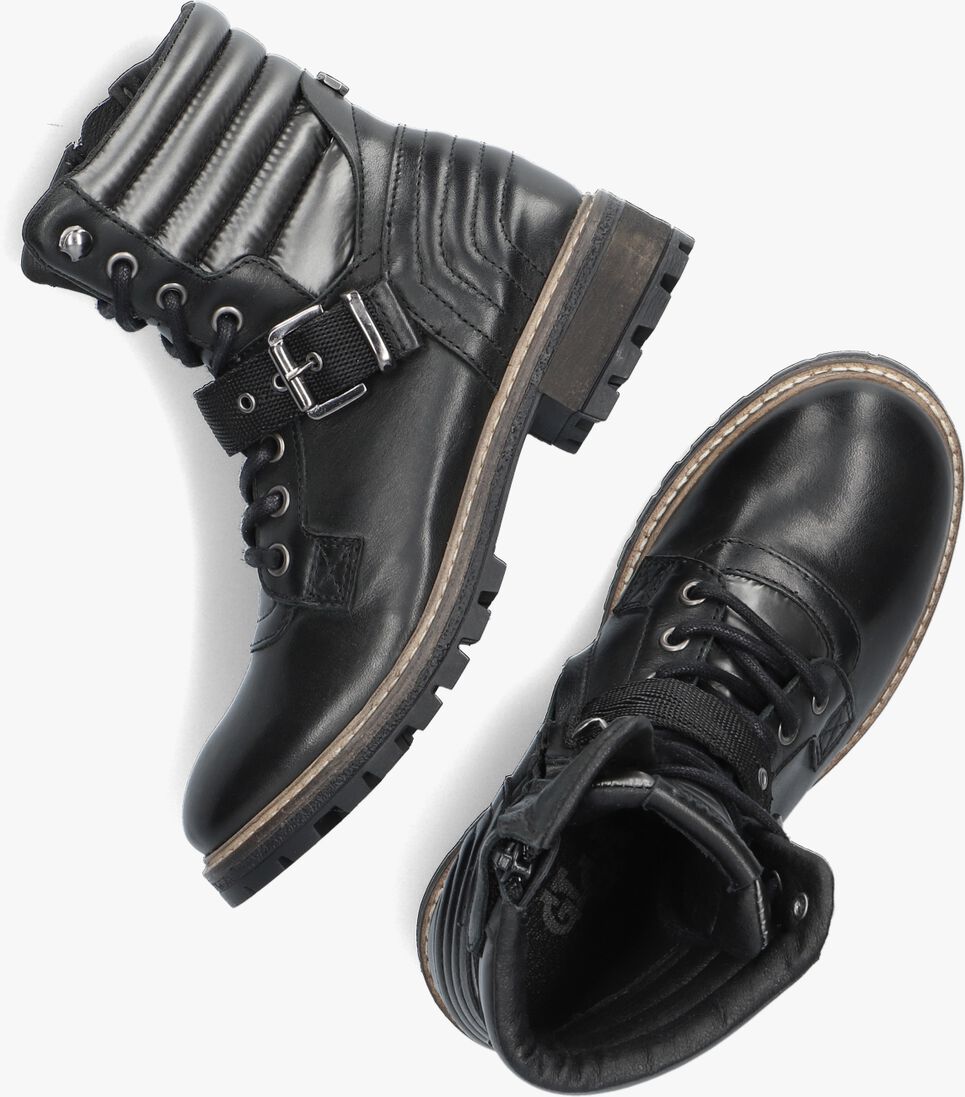 GIGA zwarte giga veterboots g4035