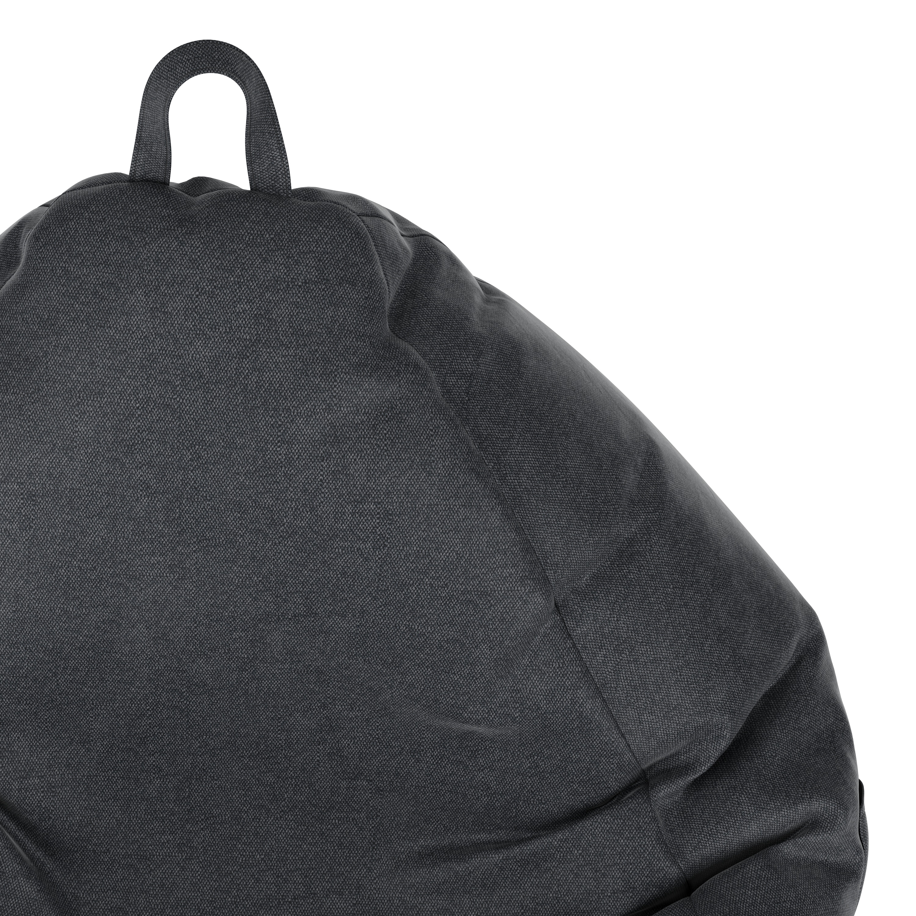 Sitzsack DROP 90 x 110 cm anthrazit