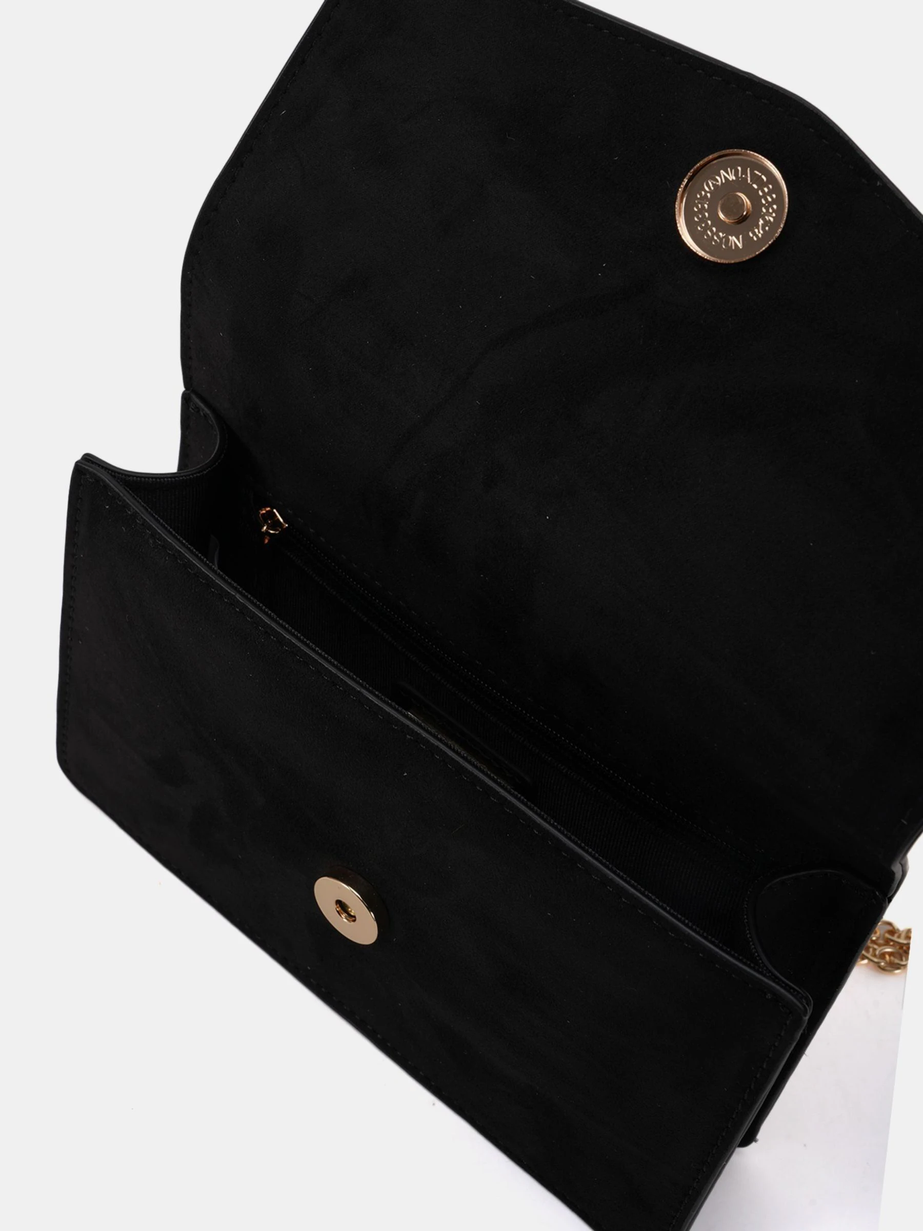Zwart - Novo Arianna Chain Shoulder Bag