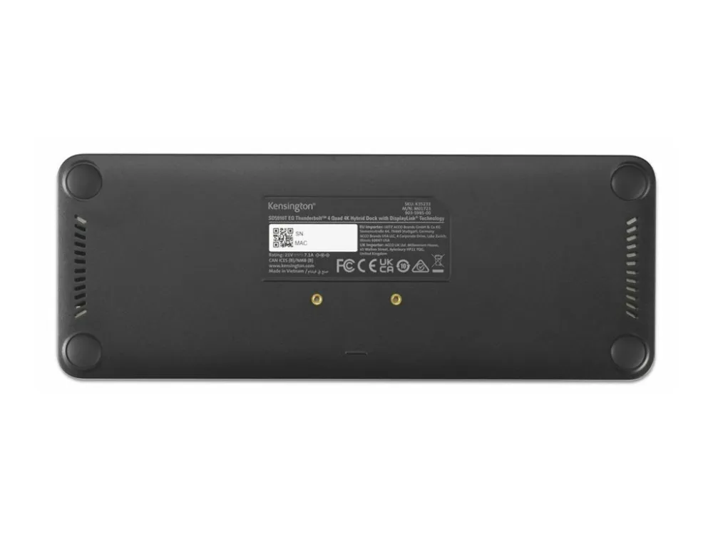 SD5920T EQ Thunderbolt™ 4 Quad 4K Hybrid dockingstation med DisplayLink®-teknologi