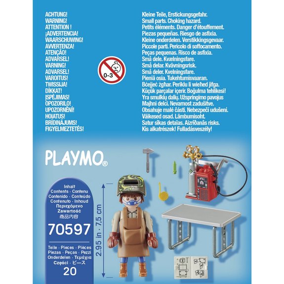 Artisan soudeur - Playmobil Spécial Plus 70597