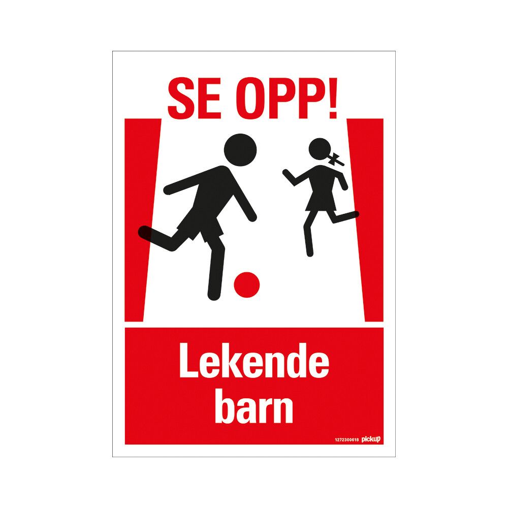 SKILTPICKUP COMBI SE OPP! LEKENDE BARN33 X 23