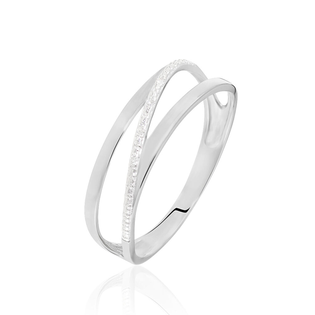 Bague Joaquina Or Blanc Diamant