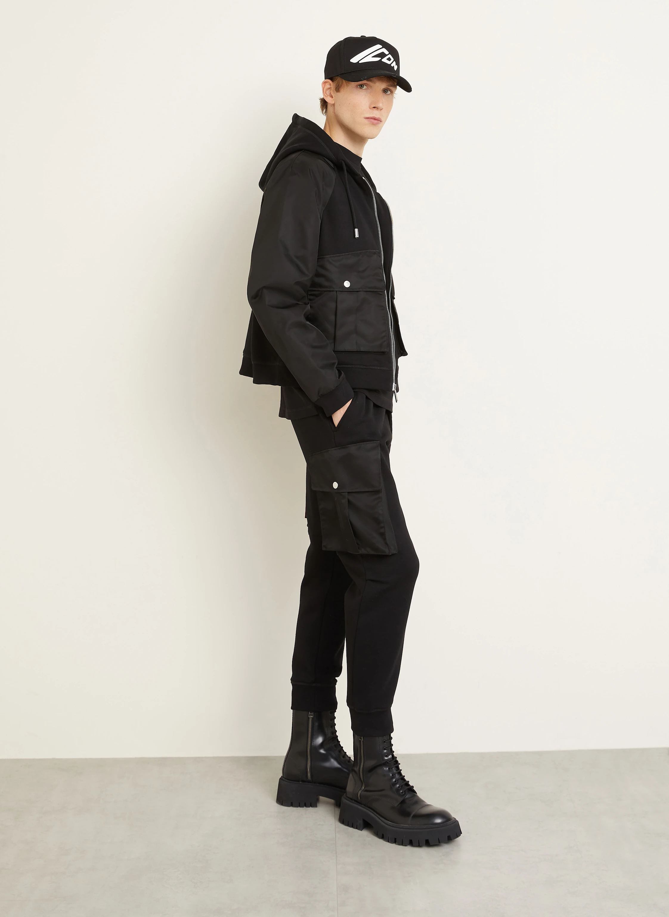DSQUARED2 Sweatpants im Materialmix